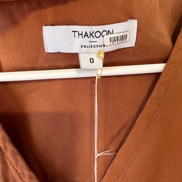 Dye me! Thakoon Collective blouse 100% tencel twill size xs ($280 retail) - Picture 4 of 6